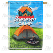 America Forever Summer Camping House Flag