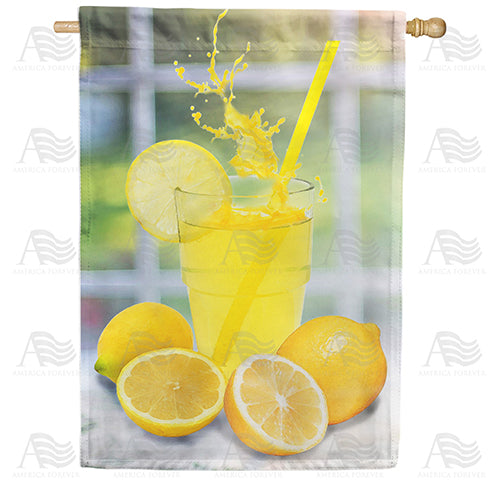 America Forever Lemonade Splash House Flag