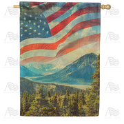 America Forever Let Freedom Ring! House Flag