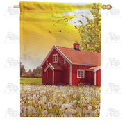America Forever Dandelion Field House Flag