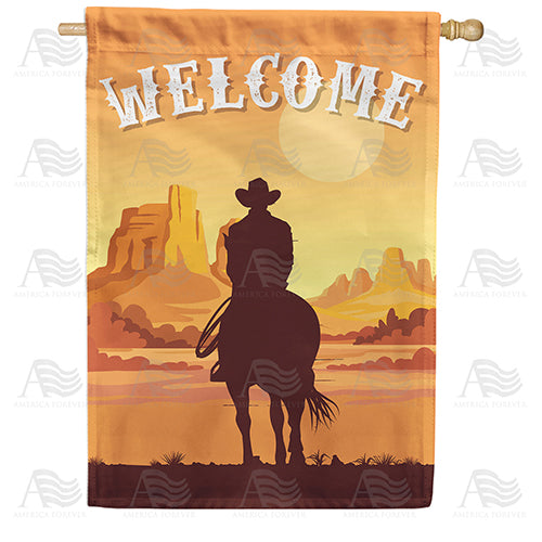 America Forever Long Ride Ahead House Flag
