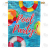 America Forever Everyone In The Pool! House Flag
