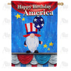 America Forever Politician Gnome House Flag