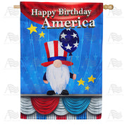 America Forever Politician Gnome House Flag