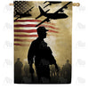 America Forever US Ground & Air Military House Flag