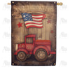 America Forever Primitive Pickup Welcome House Flag