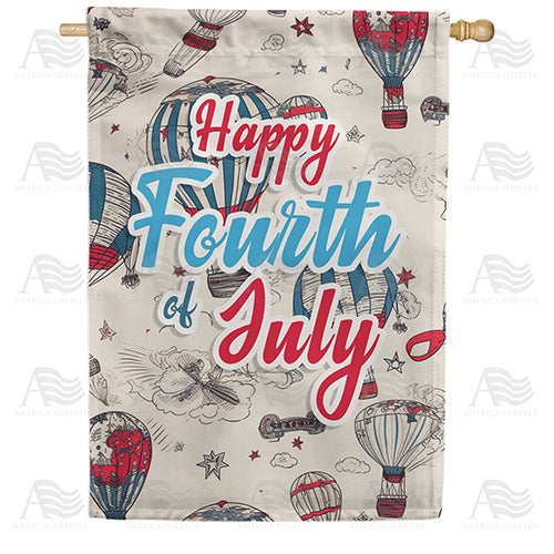 America Forever An Uplifting Fourth! House Flag