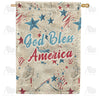 America Forever Our Founding Fathers' Words House Flag