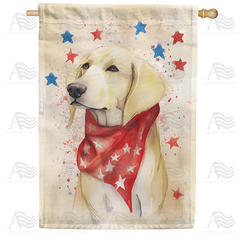 America Forever Loving & Loyal House Flag