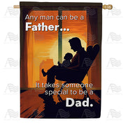 America Forever Special Man To Be Dad House Flag
