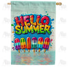 America Forever Summer Popsicle House Flag