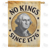 No Kings Since 1776 Double Sided House Flag