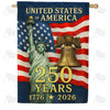 America Forever USA 250 Years House Flag