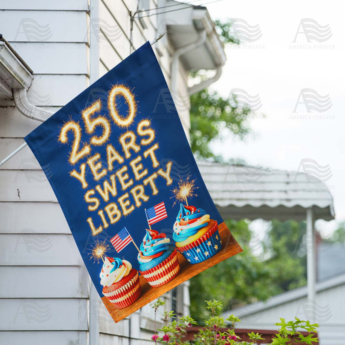 America Forever 250 Years Sweet Liberty House Flag