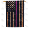 America Forever Thin Pink Line House Flag