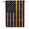 America Forever Thin Yellow Line House Flag