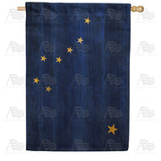 America Forever Alaska State Flag House Flag