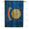 America Forever Idaho State Wood-Style House Flag
