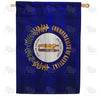 America Forever Kentucky State Wood-Style House Flag