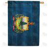 America Forever Vermont State Wood-Style House Flag