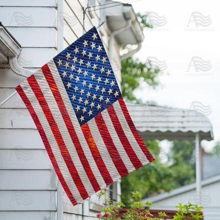 Classic American Flag House Flag