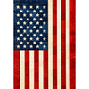 America Forever Patriotic American Flag Quilted Garden Flag