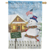 America Forever Christmas Trees for Sale House Flag