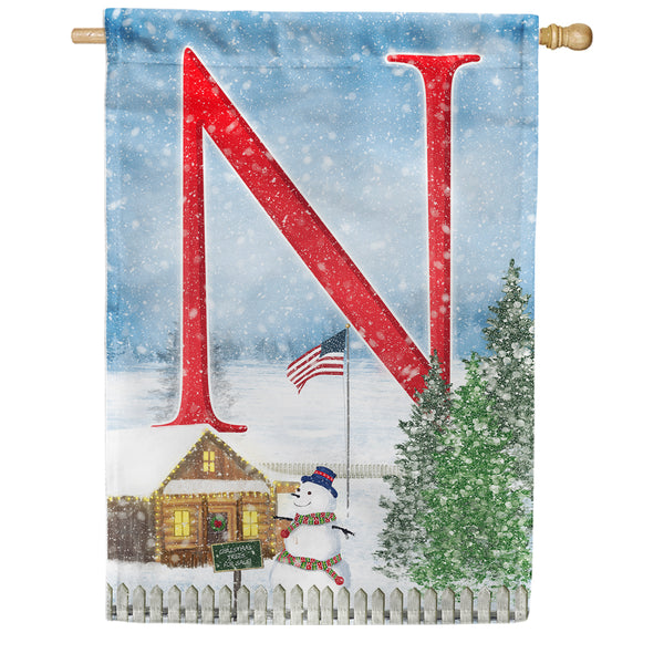 America Forever Christmas Trees For Sale Monogram House Flag