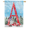 America Forever Cat Meowy Christmas Garden Flag