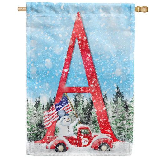 America Forever Cat Meowy Christmas Garden Flag