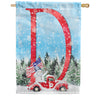 America Forever Cat Meowy Christmas Garden Flag
