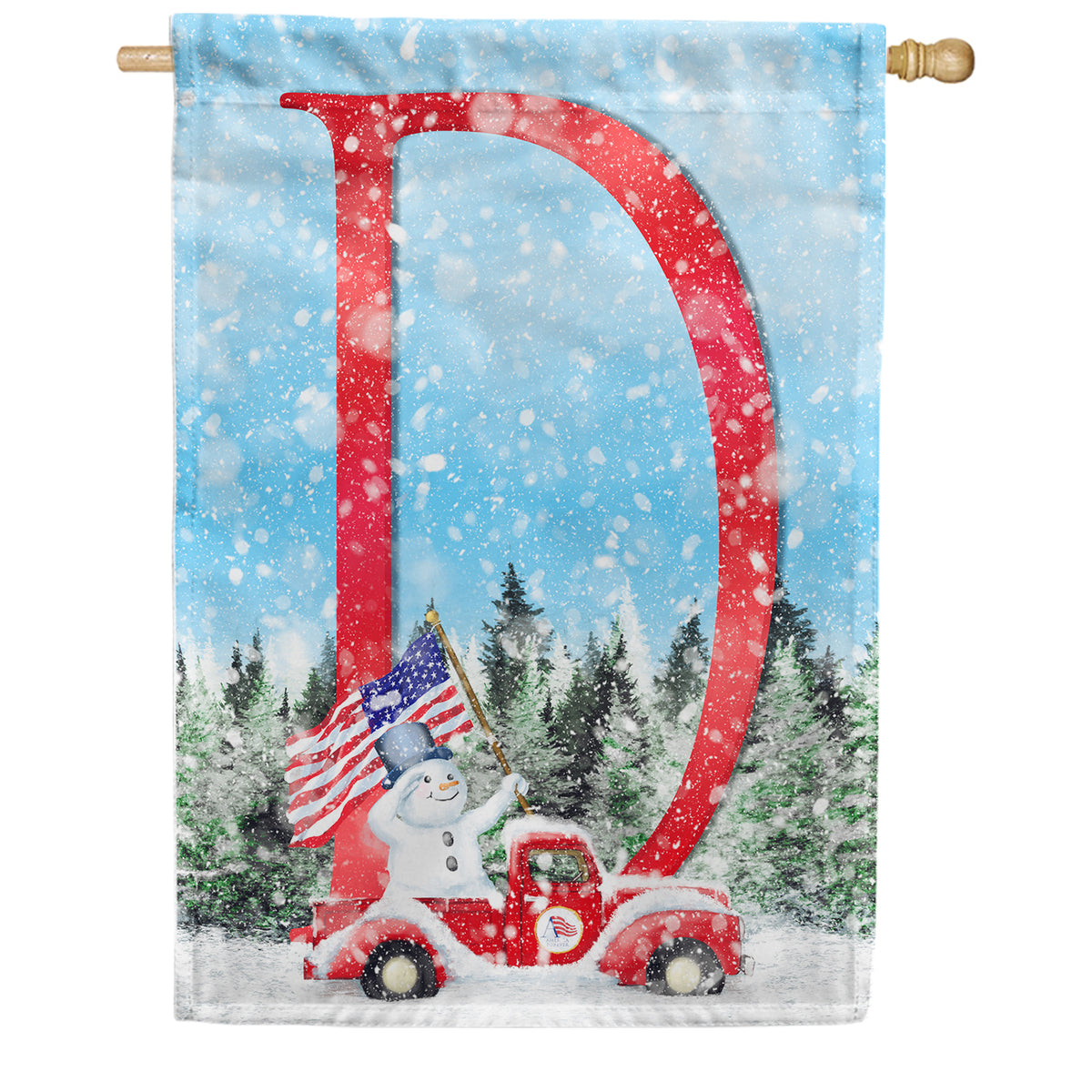 America Forever Cat Meowy Christmas Garden Flag