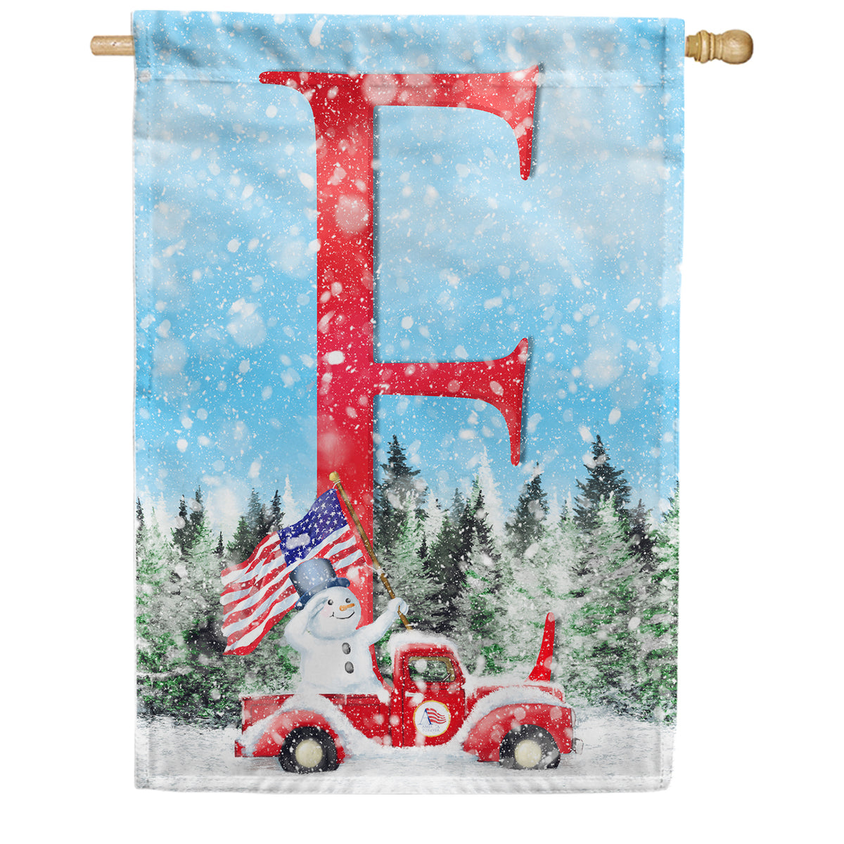 America Forever Cat Meowy Christmas Garden Flag