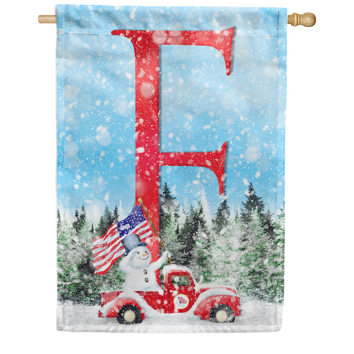 America Forever Cat Meowy Christmas Garden Flag