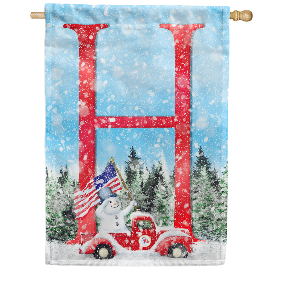 America Forever Cat Meowy Christmas Garden Flag