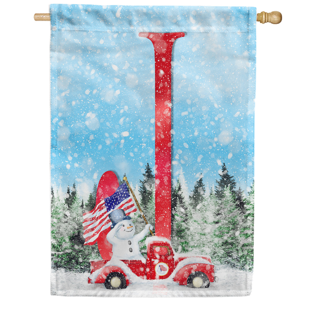 America Forever Cat Meowy Christmas Garden Flag