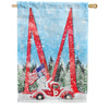 America Forever Cat Meowy Christmas Garden Flag