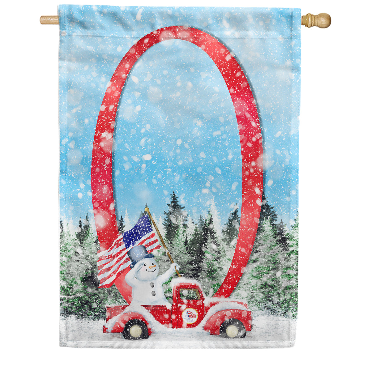America Forever Cat Meowy Christmas Garden Flag