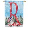 America Forever Cat Meowy Christmas Garden Flag
