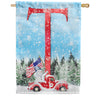 America Forever Cat Meowy Christmas Garden Flag