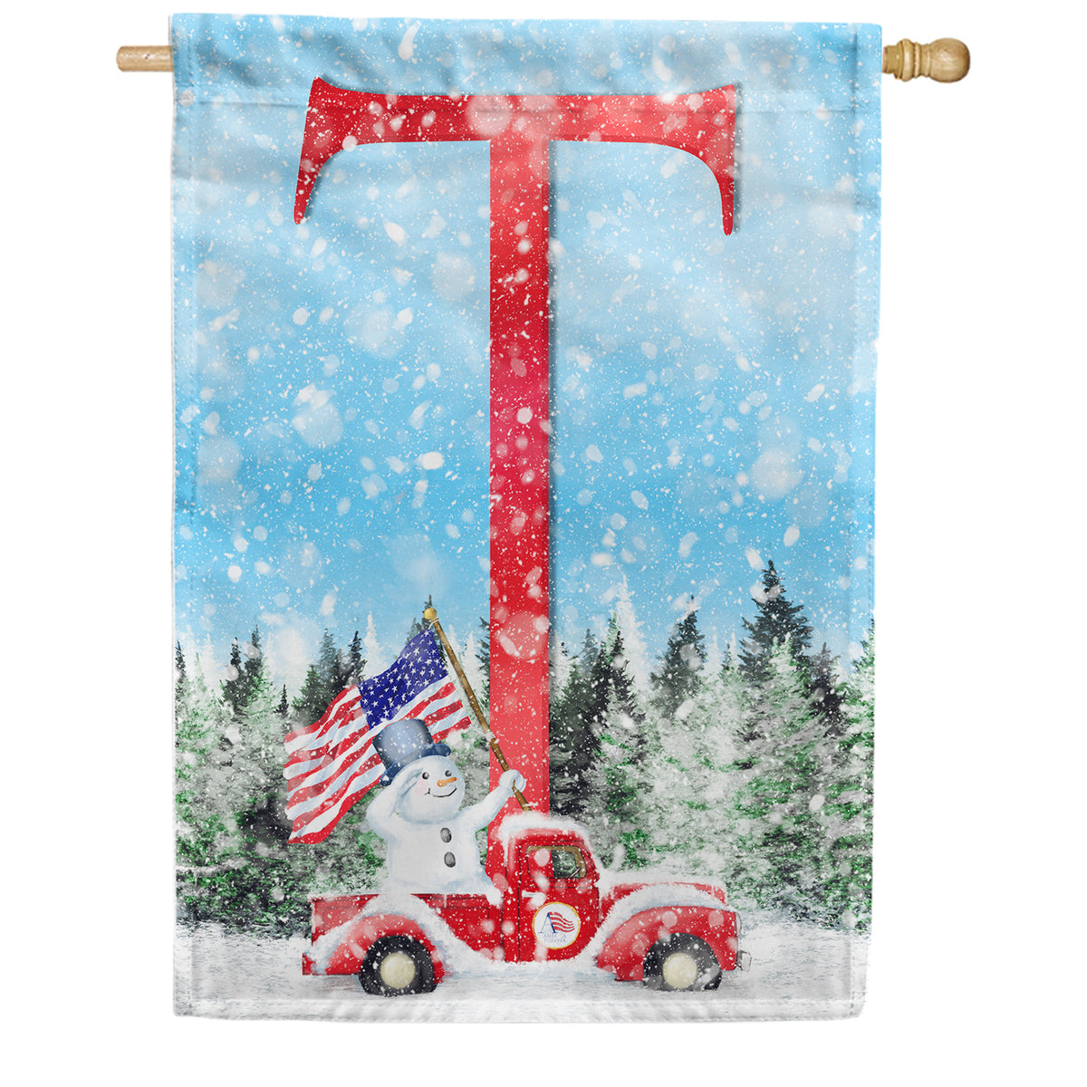 America Forever Cat Meowy Christmas Garden Flag