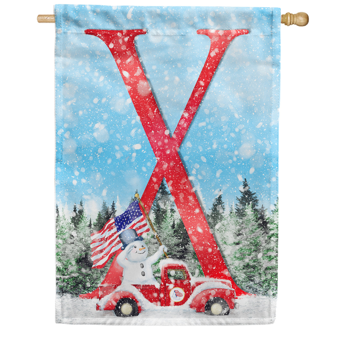 America Forever Cat Meowy Christmas Garden Flag