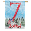 America Forever Cat Meowy Christmas Garden Flag