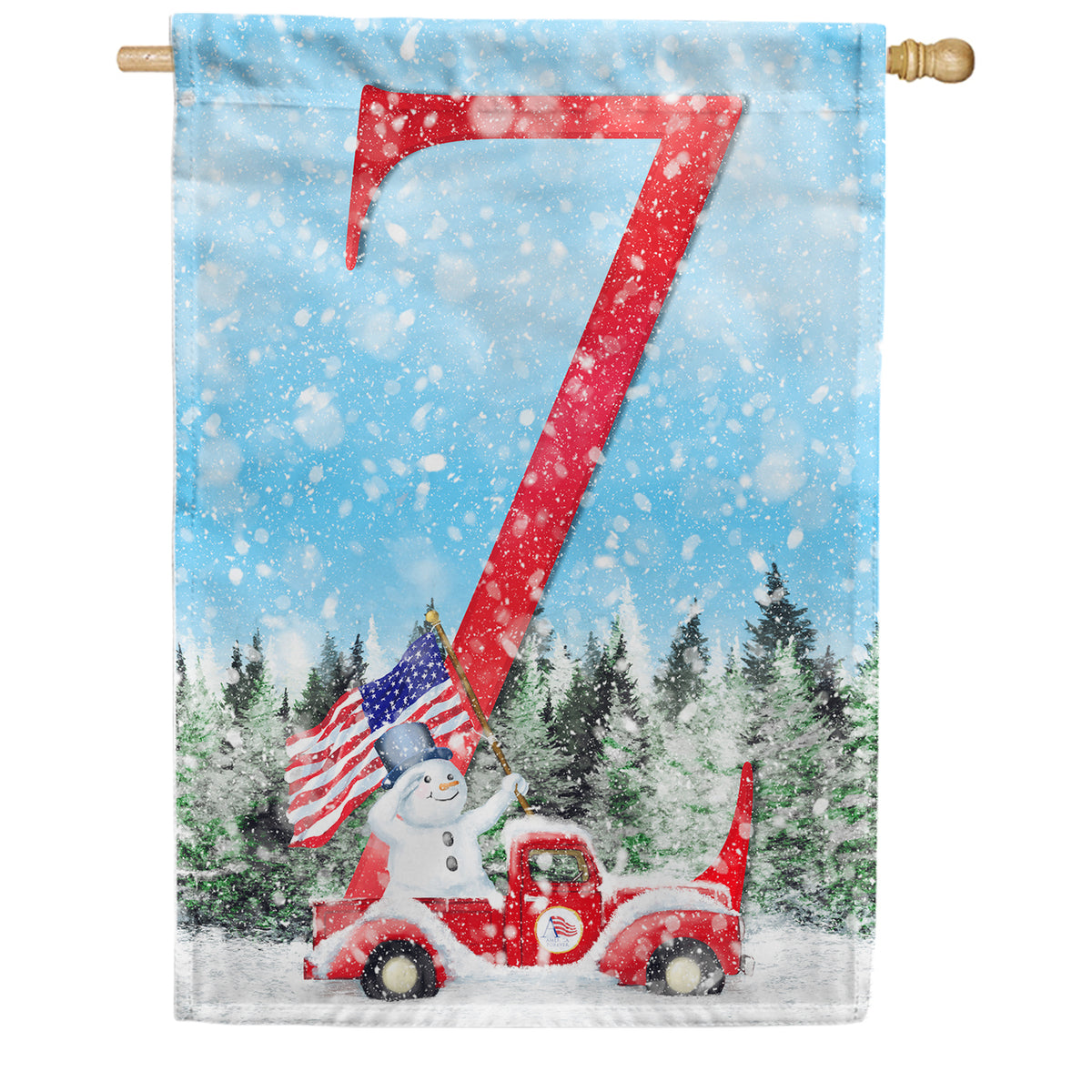 America Forever Cat Meowy Christmas Garden Flag