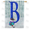 America Forever Just Keep Shovelin' Monogram House Flag