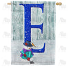 America Forever Just Keep Shovelin' Monogram House Flag