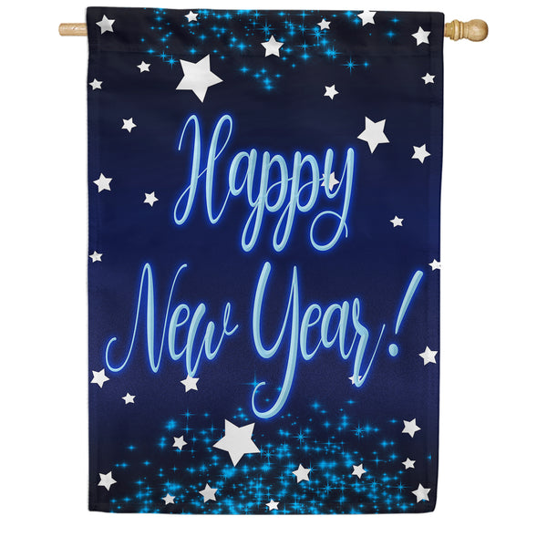 America Forever New Year Starlight House Flag