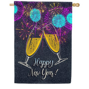 America Forever New Year Cheers House Flag