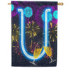 America Forever New Year Cheers Monogram House Flag