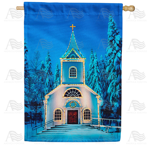 America Forever O Come All Ye Faithful House Flag